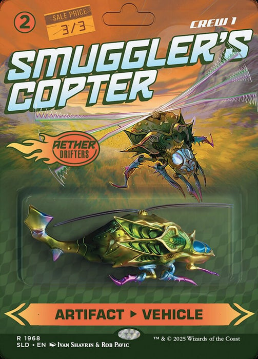 Smuggler's Copter // Smuggler's Copter - Borderless - Full Art (Foil)