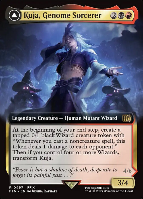 Kuja, Genome Sorcerer // Trance Kuja, Fate Defied - Extended Art - Legendary (Foil)