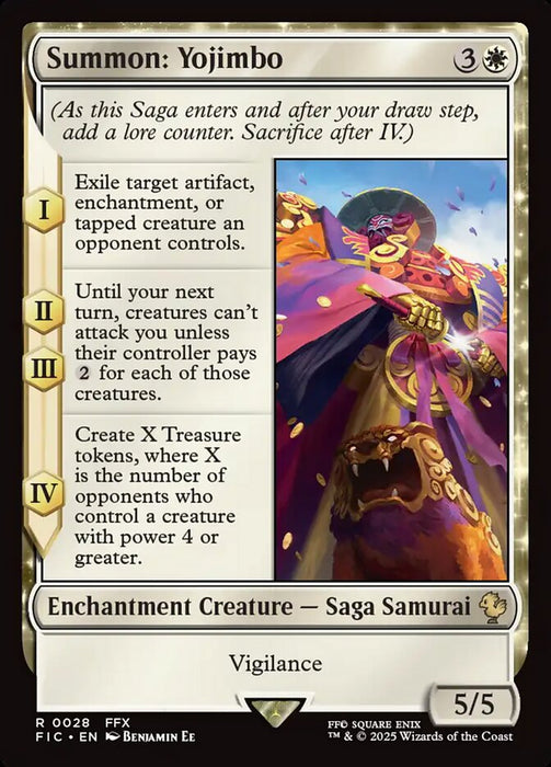 Summon: Yojimbo - Enchantment - Surge Foil (Foil)