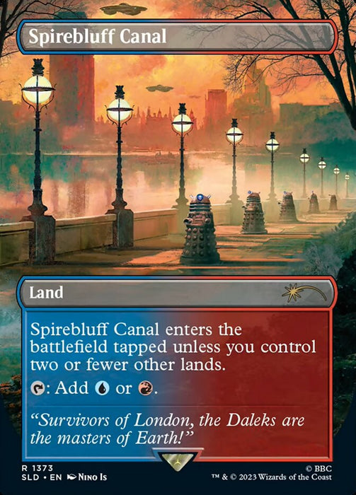 Spirebluff Canal - Borderless - Full Art (Foil)