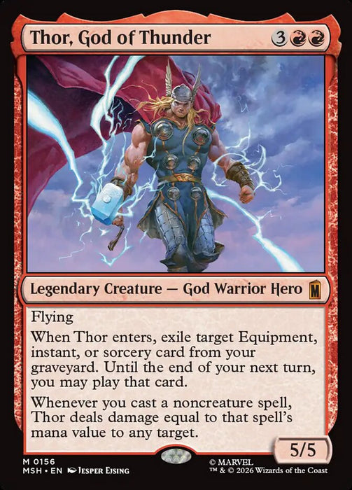 Thor, God of Thunder - Legendary (Foil)