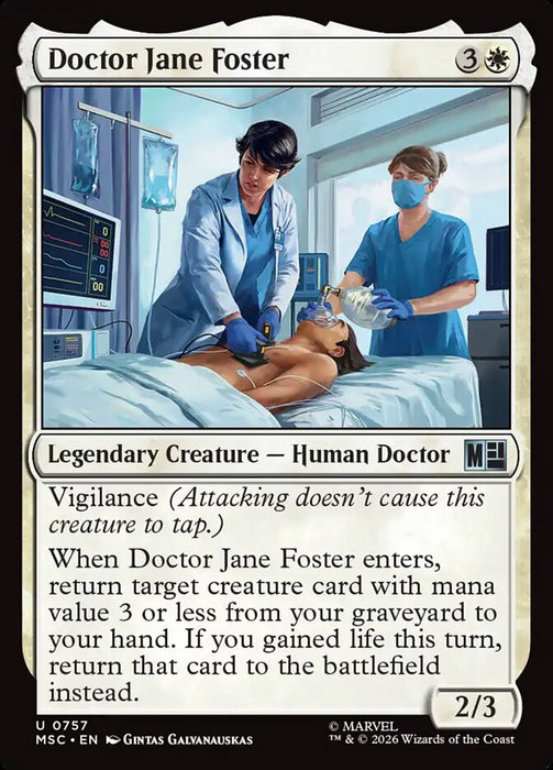 Doctor Jane Foster - Legendary (Foil)
