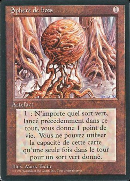 Sphère de bois - Wooden Sphere