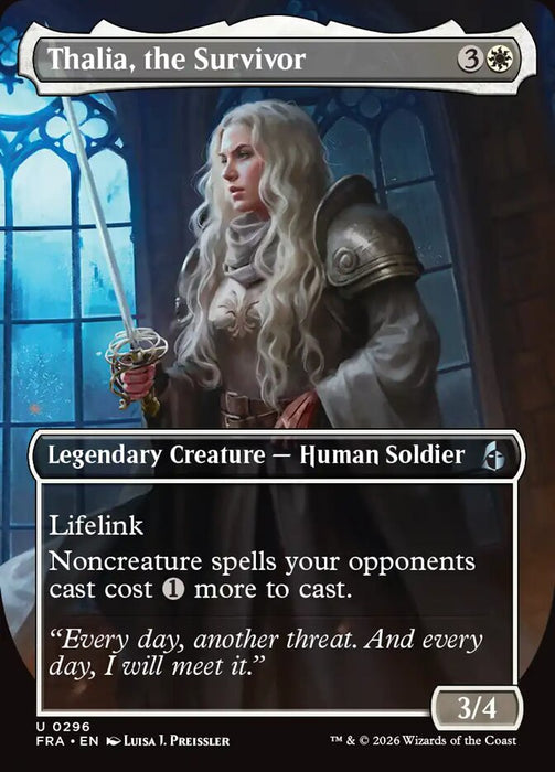 Thalia, the Survivor - Borderless (Foil)
