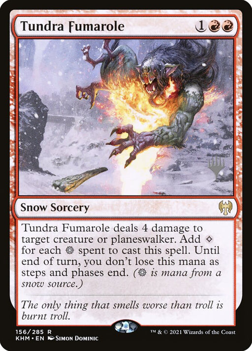 Tundra Fumarole - Snow