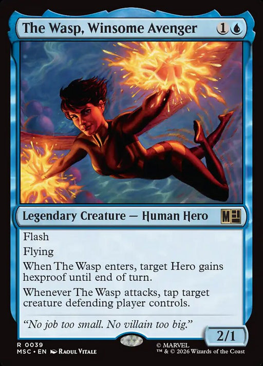 The Wasp, Winsome Avenger - Legendary - Surge Foil (Foil)