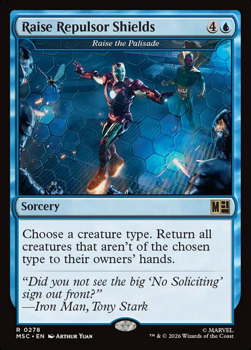 Raise Repulsor Shields - Raise the Palisade - Surge Foil