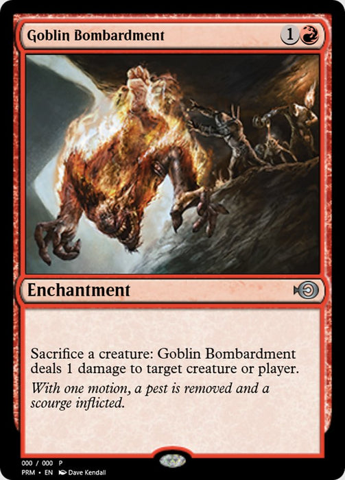 Goblin Bombardment (Foil)