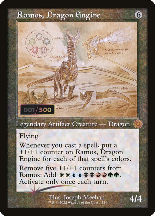 Ramos, Dragon Engine - Retro Frame (Foil)