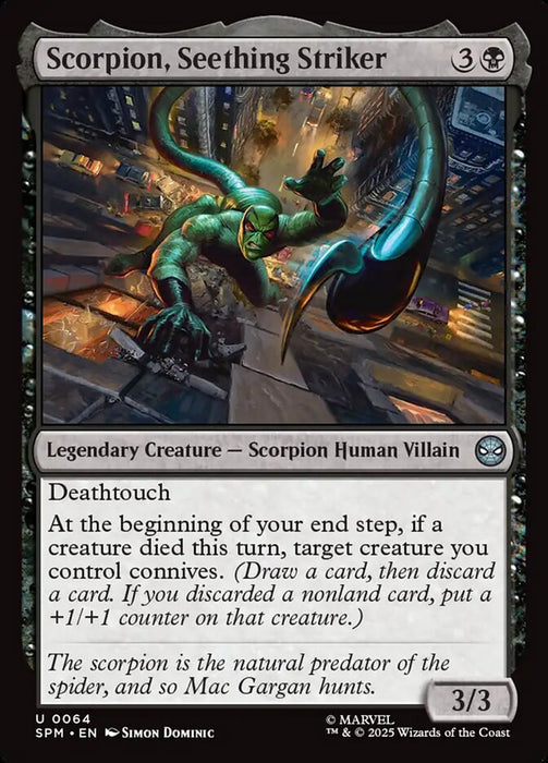 Scorpion, Seething Striker - Legendary (Foil)
