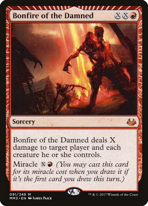 Bonfire of the Damned - Miracle