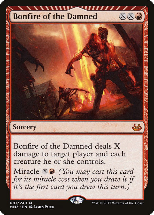Bonfire of the Damned - Miracle