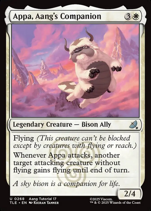 Appa, Aang's Companion - Legendary