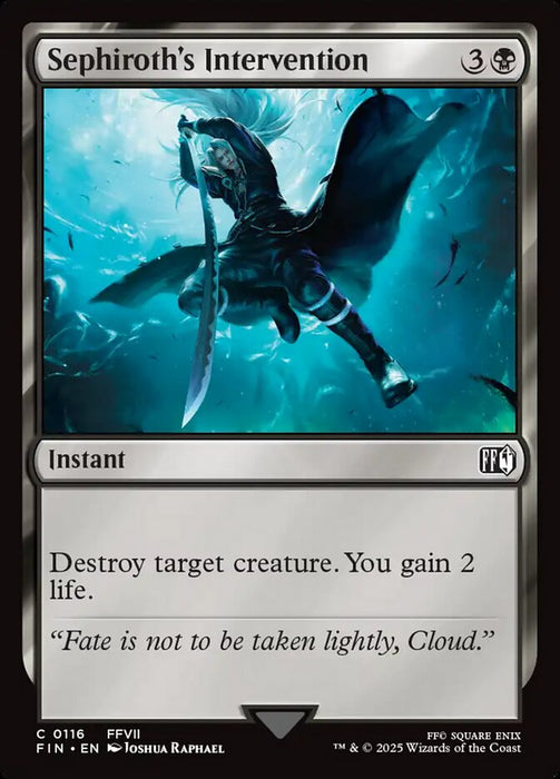 Sephiroth's Intervention (Foil)