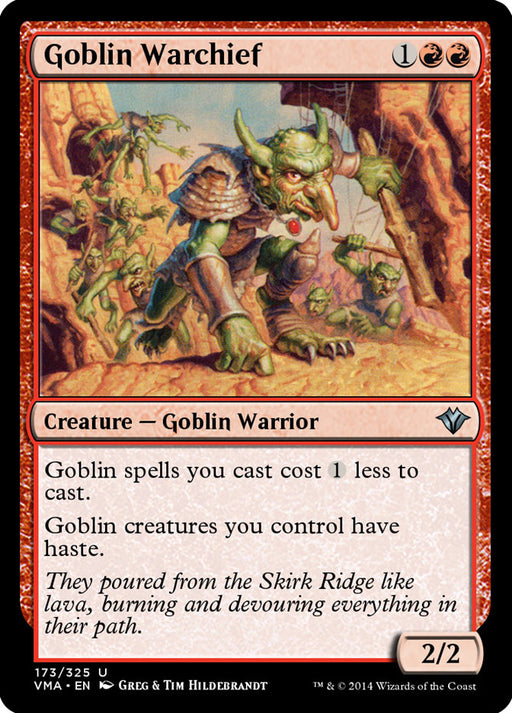 Goblin Warchief (Foil)