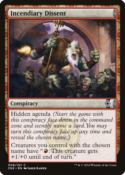 Incendiary Dissent - Draft