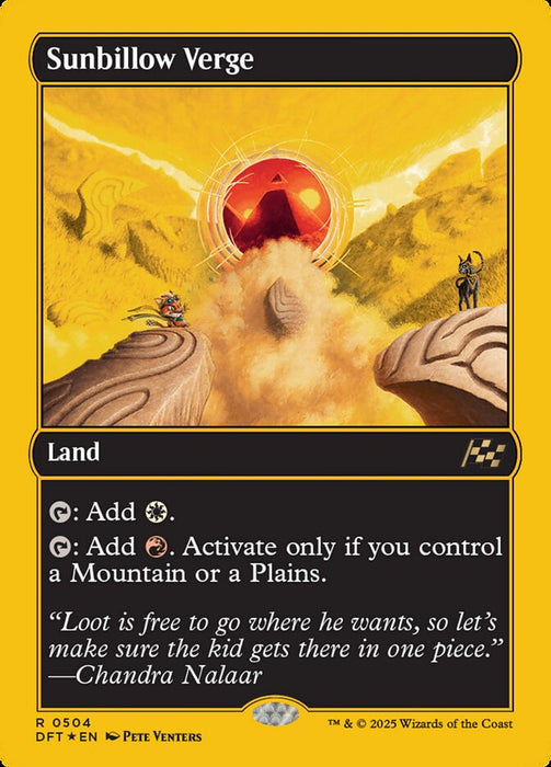Sunbillow Verge - Inverted (Foil)