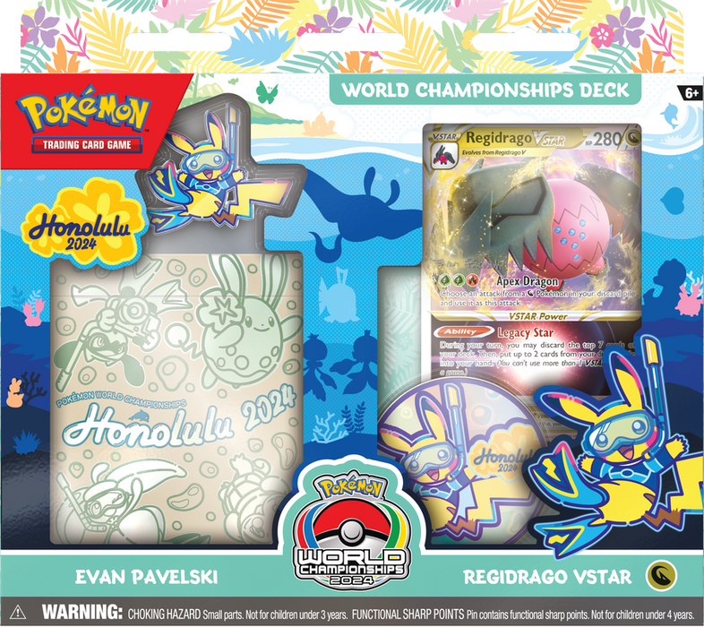 Pokémon TCG World Championship Decks 2024 - Evan Pavelski Regidrago Vstar