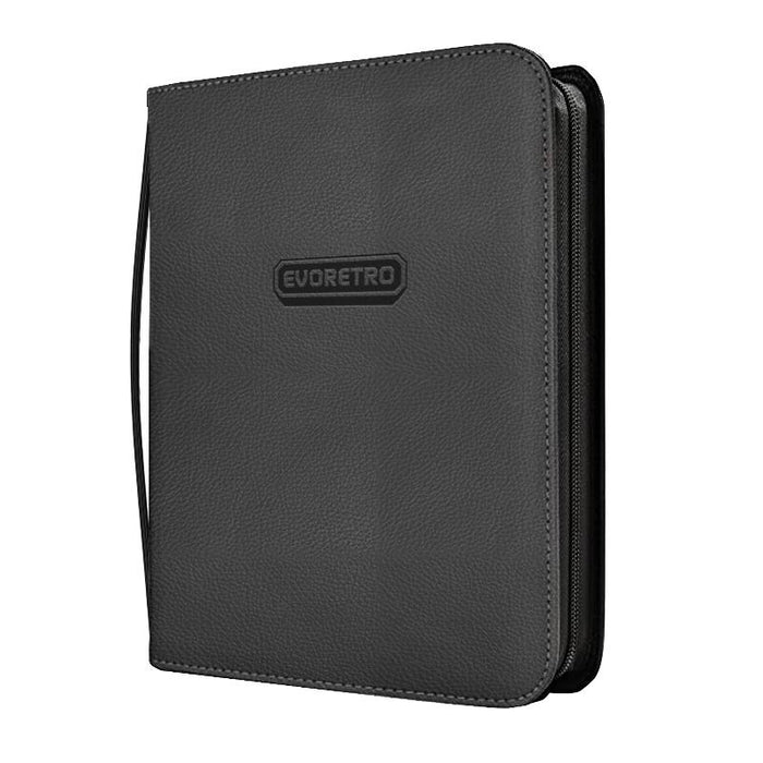 EVORETRO Top Loader Binder 3x3 216 Card Holder - BLACK