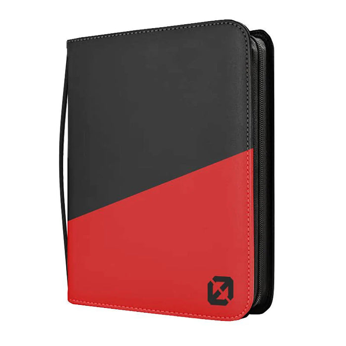 EVORETRO Top Loader Binder 3x3 216 Card Holder - BLACK RED