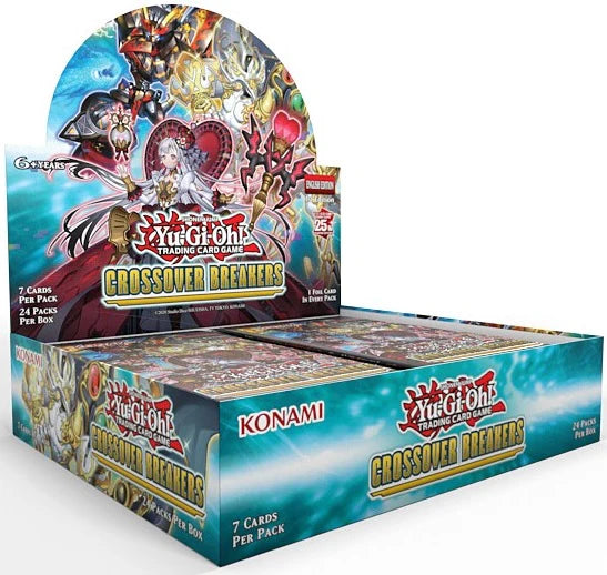 YuGiOh Crossover Breakers 1st Edition Booster Box