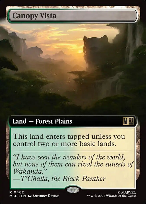 Canopy Vista - Extended Art