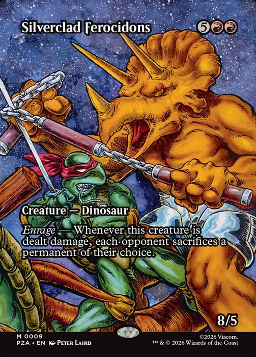 Silverclad Ferocidons - Borderless - Full Art - Inverted