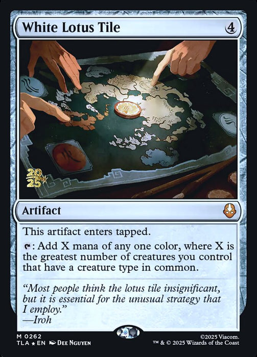 White Lotus Tile (Foil)