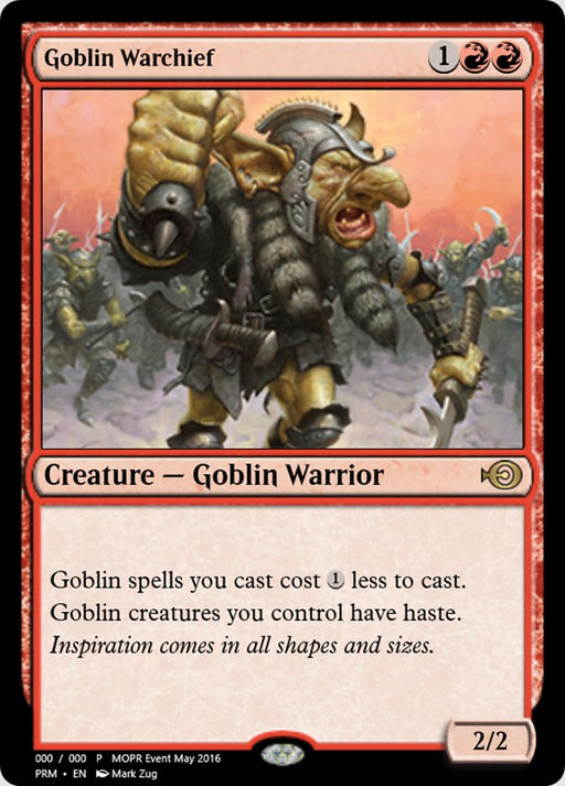 Goblin Warchief (Foil)