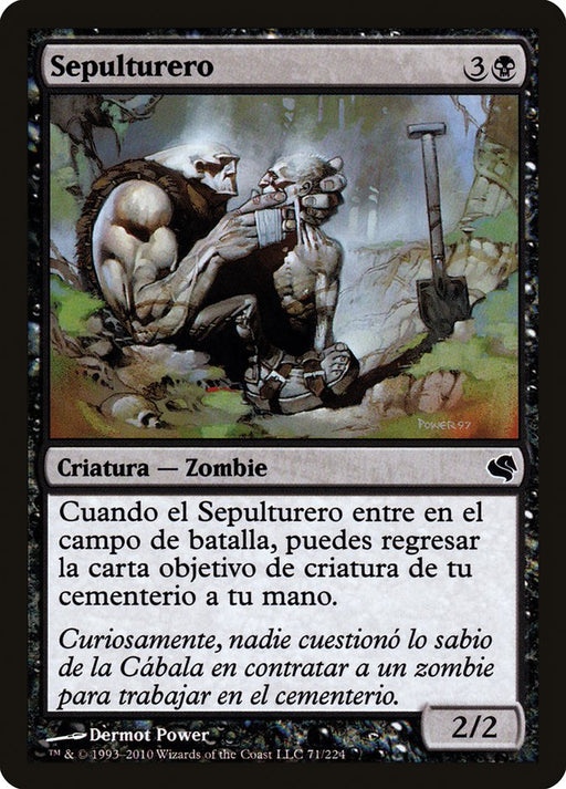 Sepulturero - Gravedigger