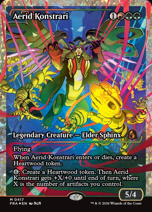 Aerid Konstrari - Full Art - Showcase (Foil)