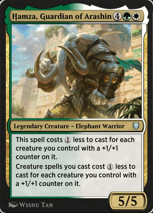 Hamza, Guardian of Arashin - Legendary