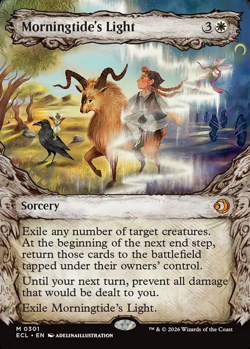 Morningtide's Light - Borderless - Showcase (Foil)