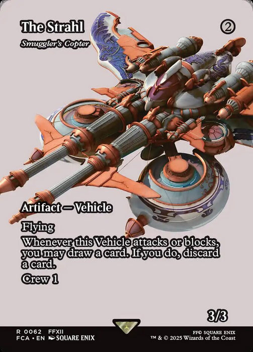 The Strahl - Smuggler's Copter - Borderless - Full Art - Inverted (Foil)