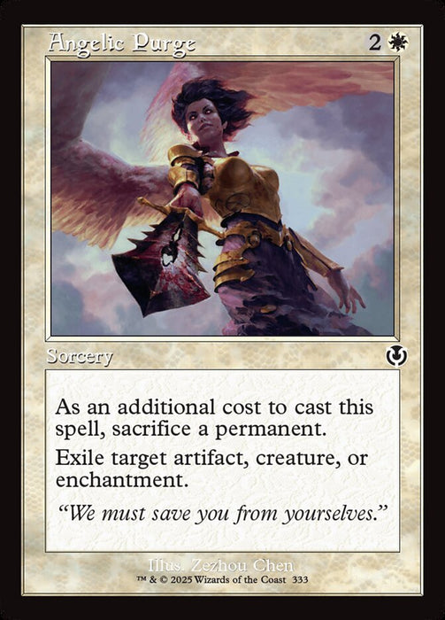 Angelic Purge - Retro Frame