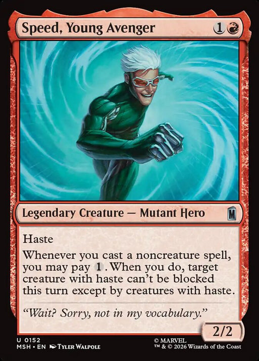 Speed, Young Avenger - Legendary (Foil)