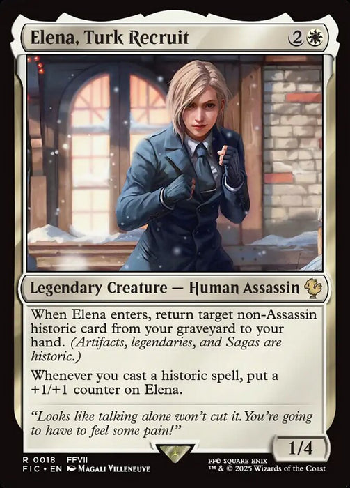 Elena, Turk Recruit - Legendary - Surge Foil (Foil)