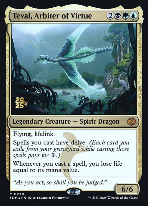 Teval, Arbiter of Virtue - Legendary (Foil)