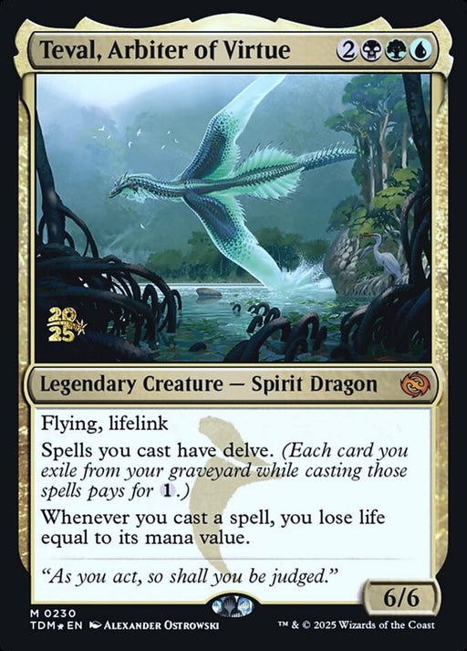 Teval, Arbiter of Virtue - Legendary (Foil)