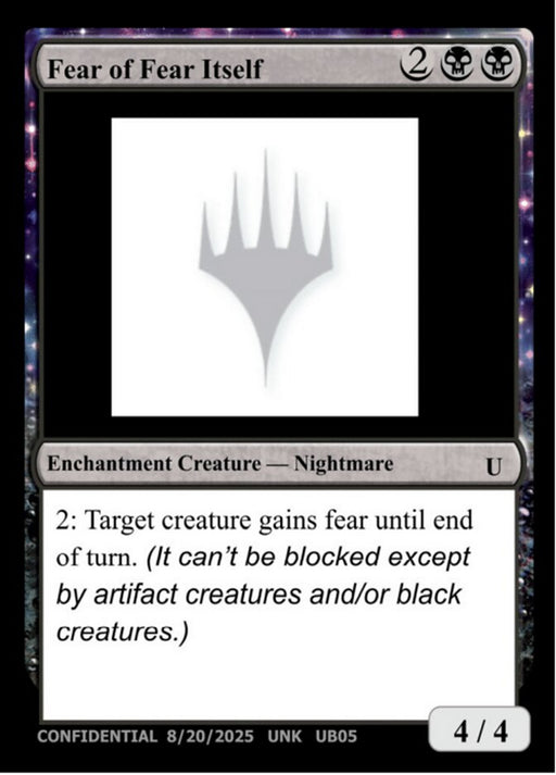 Fear of Fear Itself - Enchantment