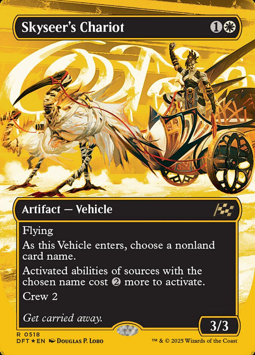 Skyseer's Chariot - Borderless - Inverted (Foil)