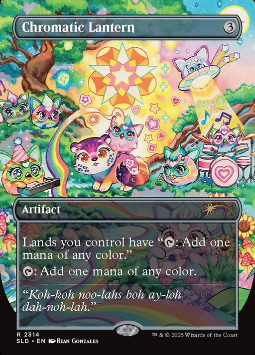 Chromatic Lantern - Borderless - Full Art - Inverted