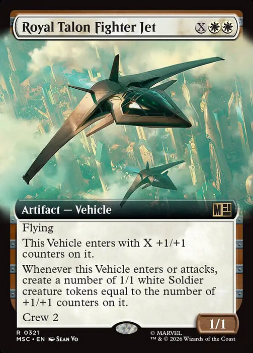 Royal Talon Fighter Jet - Extended Art