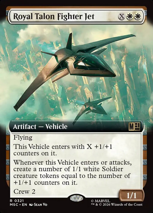 Royal Talon Fighter Jet - Extended Art