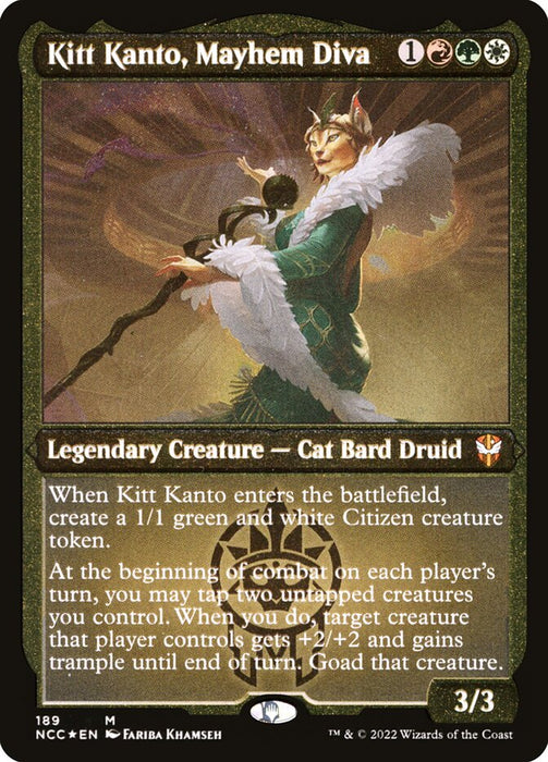 Kitt Kanto, Mayhem Diva - Etched - Inverted - Legendary - Etched (Foil)