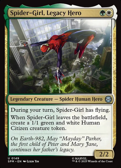 Spider-Girl, Legacy Hero - Legendary