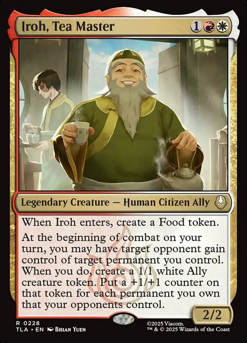 Iroh, Tea Master - Legendary