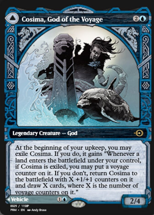 Cosima, God of the Voyage // The Omenkeel (Foil)