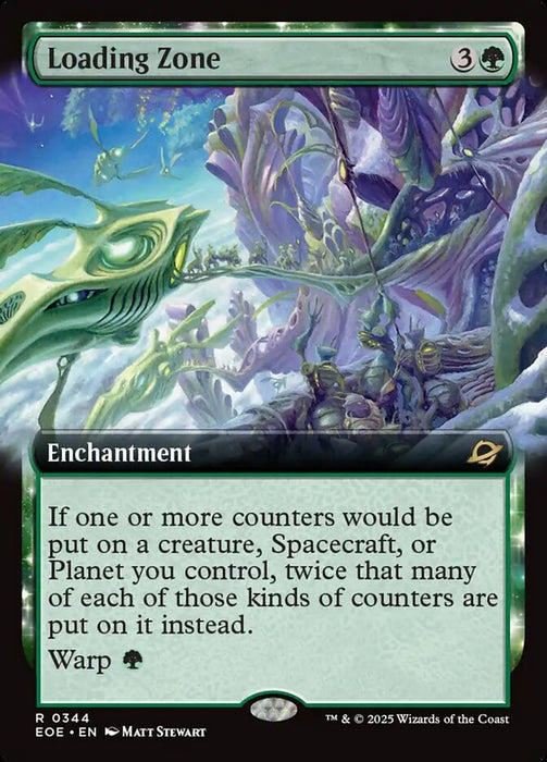 Loading Zone - Enchantment - Extended Art (Foil)