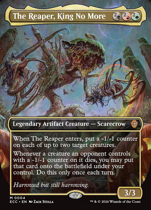 The Reaper, King No More - Borderless - Full Art - Inverted - Legendary